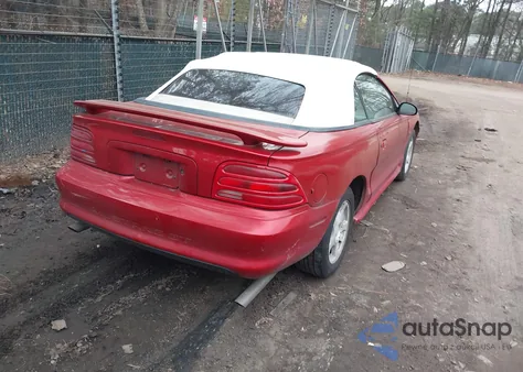 1995 Ford Mustang Gt/Gts из США, поврежденный, VIN 1FALP45T3SF232147